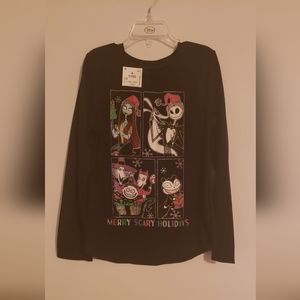Nightmare Before Christmas Girls Top Size Small